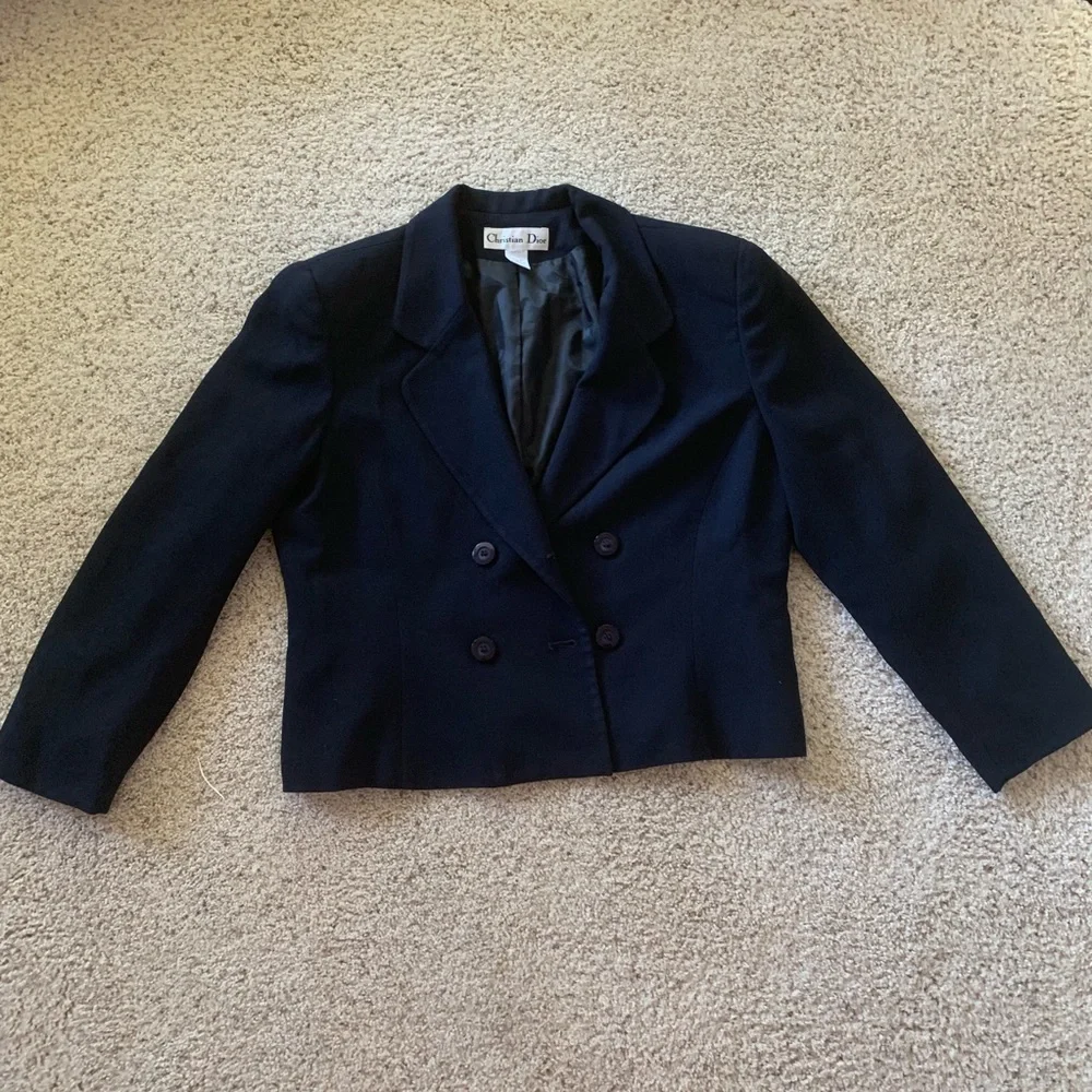Christian Dior Navy Blazer